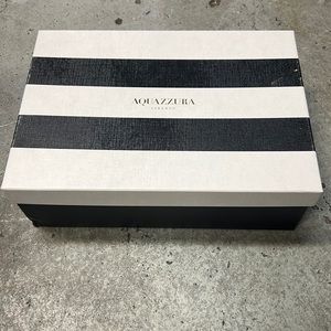 AQUAZURRA empty box for women shoe heel with sag.